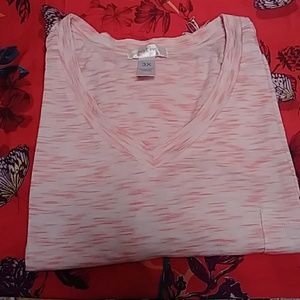 Women's v-neck, pocket t-shirt by Just Be